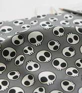 卡哇伊骷髏印花布料韓國製造/半碼